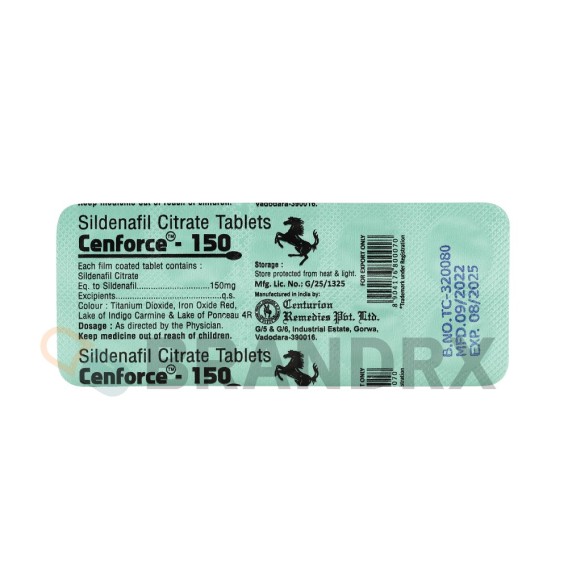 Cenforce 150 mg Centurion Laboratories
